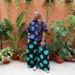 Multicolored Shirt Pant Set