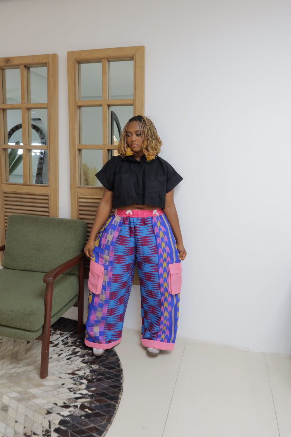 Akwete Baggy Pants - Style 1