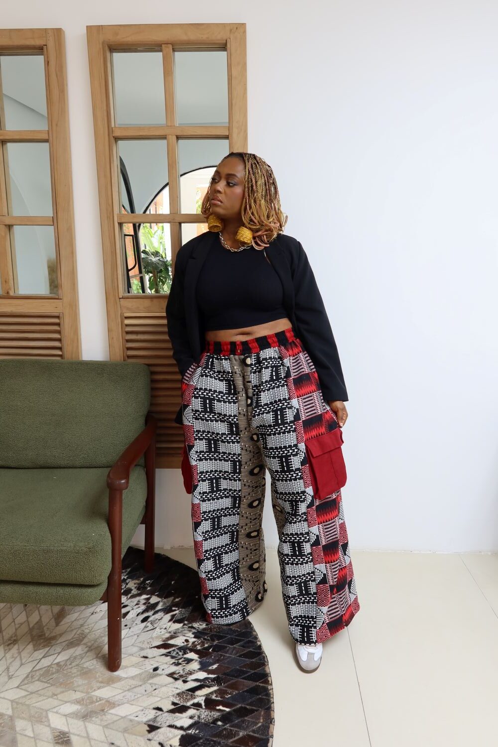 Akwete Baggy Pants - Style 3