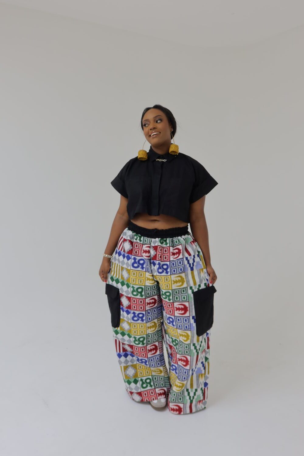 Akwete Baggy Pants - Style 4