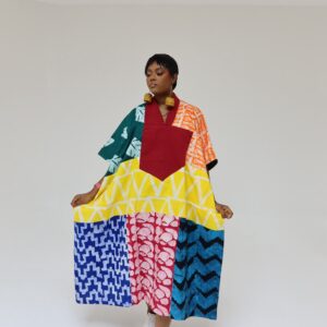 5in1 3/4 multicolored maxi