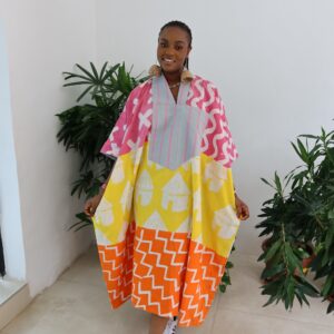 3in1 multicolored 3/4 maxi