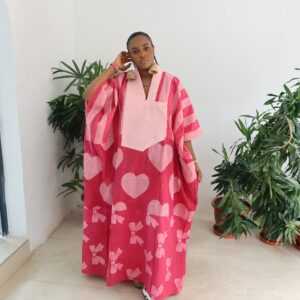 3in1 FULL LENGTH pink tone maxi